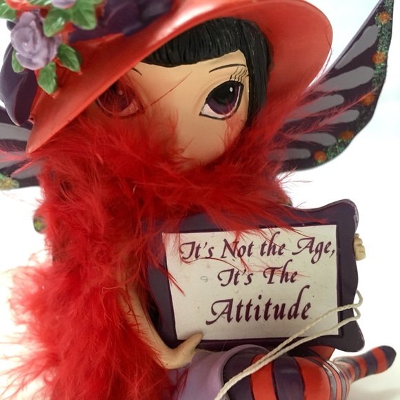 Its Not The Age! Fairy Figurine- Fabulous Hatterific – Jasmine Becket Griffith - Picture 7 of 7